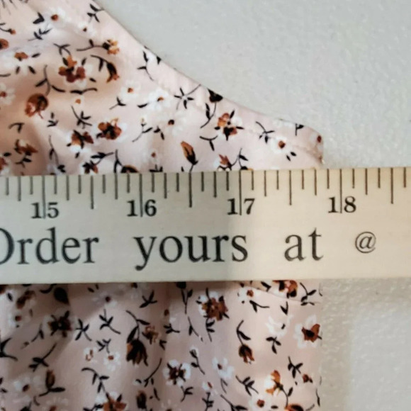 Leith Lace Trim Camisole Floral V-Neck sz M NWOT - Picture 12 of 12